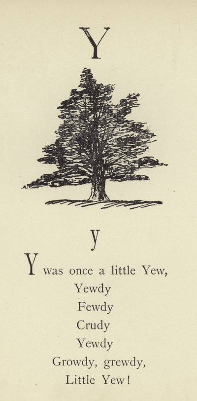 手紙Y 作： Edward Lear
